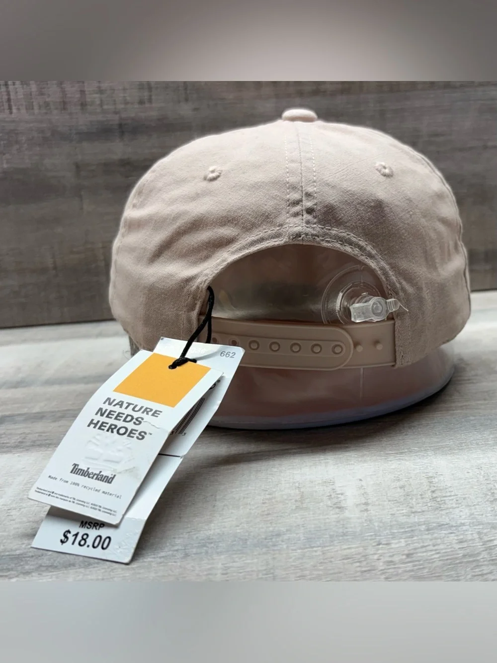 Timberland Stone Beige Embroidered Tree Cap